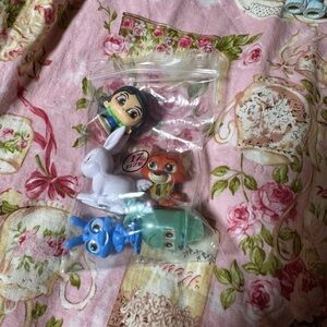 Some rare- Kids Cartoon doorables Character Toy Set - Multicolor